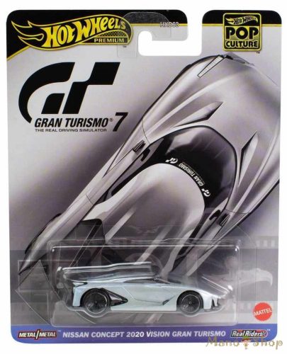 Hot Wheels Premium - Pop Culture - Gran Turismo 7 - Nissan Concept 2020 Vision Turismo