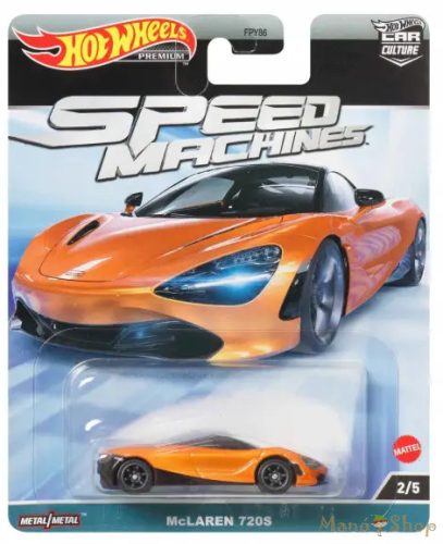 Hot Wheels Premium - Speed Machines - McLaren 720S