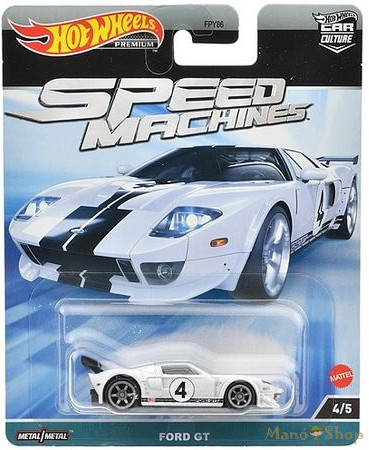 Hot Wheels Premium - Speed Machines - Ford GT