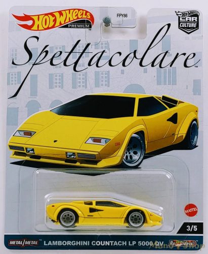 Hot Wheels Premium - Spettacorale - Lamborghini Countach LP 5000 QV
