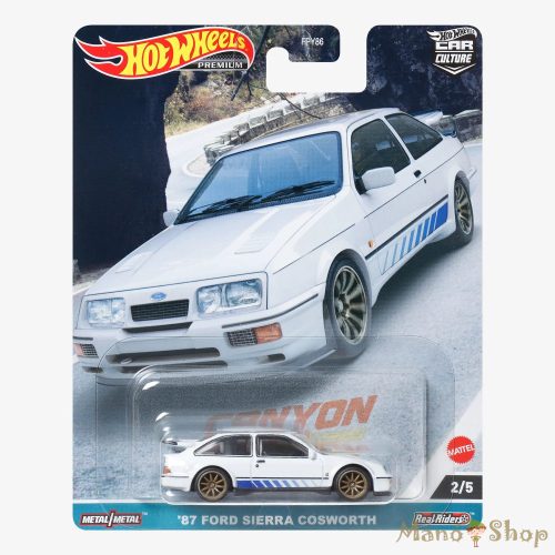 Hot Wheels Premium - Canyon Warriors - '87 Ford Sierra Cosworth