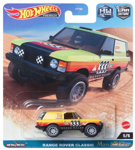 Hot Wheels Premium - Car Culture - Off Road - Range Rover Classic