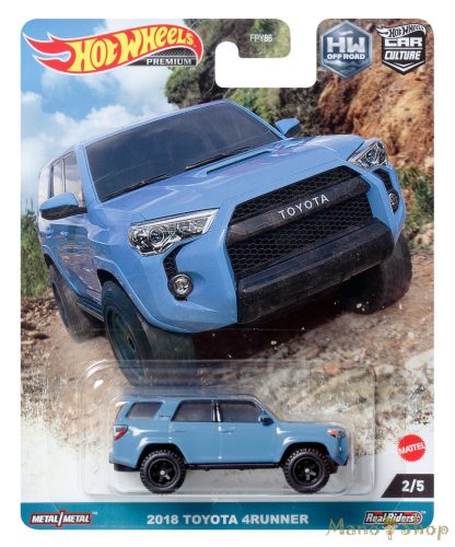 Hot Wheels: Car Culture: HW Off Road: 2018 Toyota 4Runner kisautó 2/5