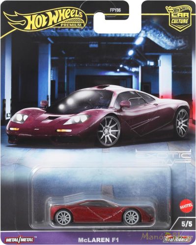 Hot Wheels Premium - Exotic Envy - McLaren F1