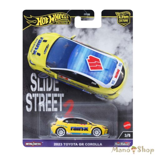 Hot Wheels Premium - Slide Street  - 2023 Toyota GR Corolla