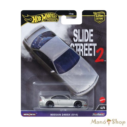 Hot Wheels Premium - Slide Street  - Nissan 240SX (S14)