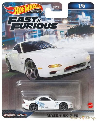 Hot Wheels Premium - Fast and Furious - Mazda RX-7 FD