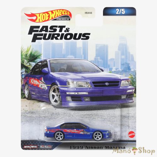 Hot Wheels Premium - Fast and Furious - 1999 Nissan Maxima