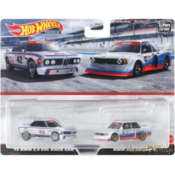   Hot Wheels Premium - 2 db-os Pack - '73 BMW 3.0 CSL Race Car / BMW 320 Group 5 
