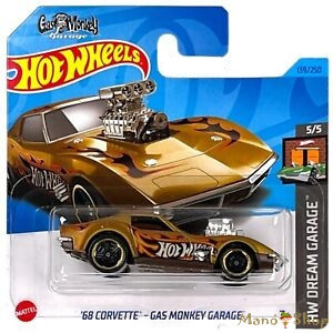 Hot Wheels - HW Dream Garage - '68 Corvette - Gas Monkey Garage