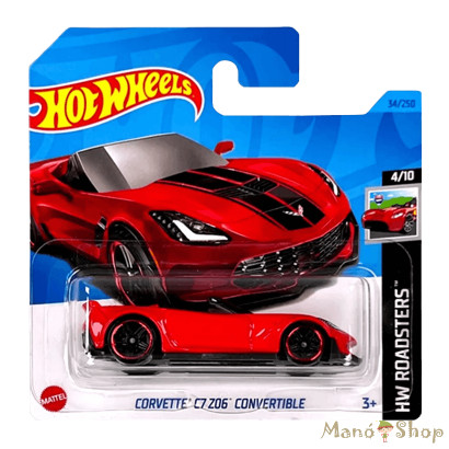 Hot Wheels - HW Roadsters - Corvette C7 Z06 Convertible