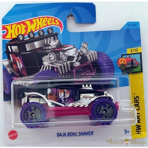 Hot Wheels - HW Art Cars - Baja Bone Shaker
