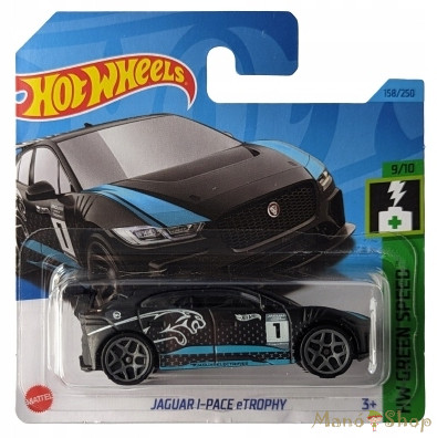 Hot Wheels Hw Green Speed Jaguar I Pace Etrophy Man Sh