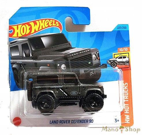 Hot Wheels - HW Hot Trucks - Land Rover Defender 90 (csomagolás sérült)