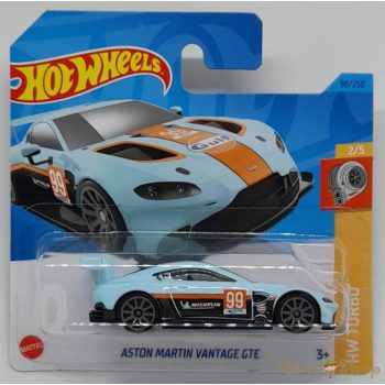   Hot Wheels - HW Turbo - Aston Martin Vantage GTE (Gulf) (sérült csomagolás)