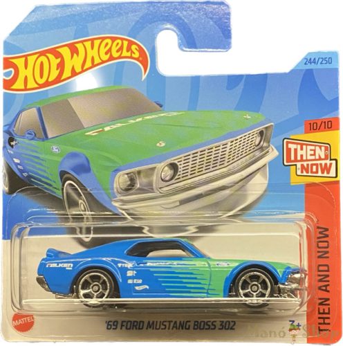 Hot Wheels - Then and Now - '69 Ford Mustang BOSS 302