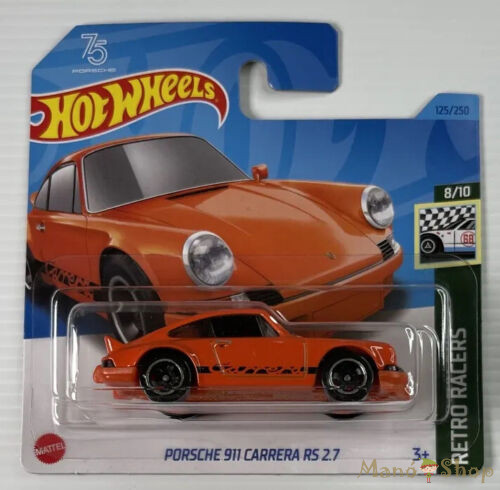 Hot Wheels - Retro Racers - Porsche 911 Carrera RS 2.7