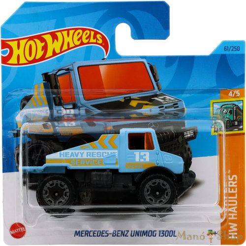 Hot Wheels - HW Haulers - Mercedes-Benz Unimog 1300