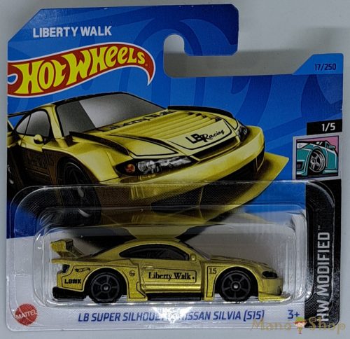 Hot Wheels - HW Modified - LB Super Silhouette Nissan Silvia (S15) (sérült csomagolás)