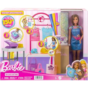 Barbie Ruhatervező Játékszett