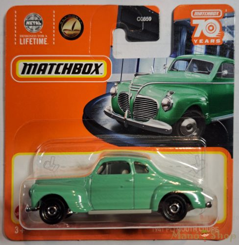 Matchbox - 1941 Plymouth Coupe