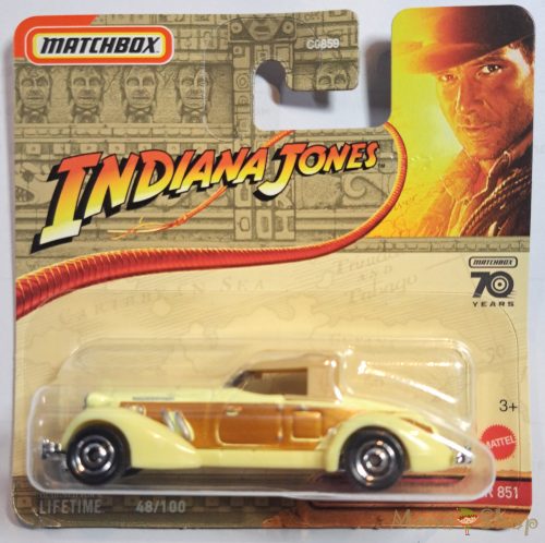 Matchbox - Indiana Jones 1936 Auburn Speedster 851 