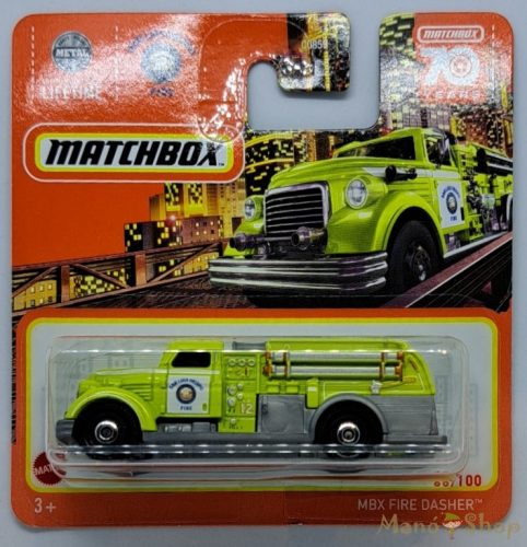 Matchbox - MBX Fire Dasher