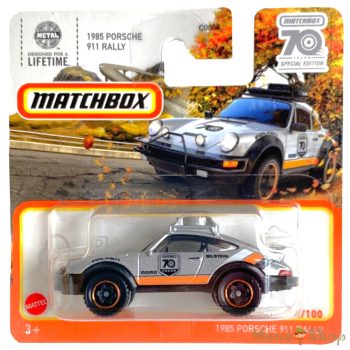 Matchbox - 1985 Porsche 911 Rally