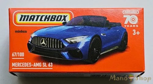 Matchbox - Mercedes-AMG SL 63 - kisautó papírdobozban