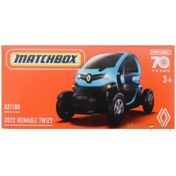 Matchbox - 2022 Renault Twizy - Kisautó Papírdobozban