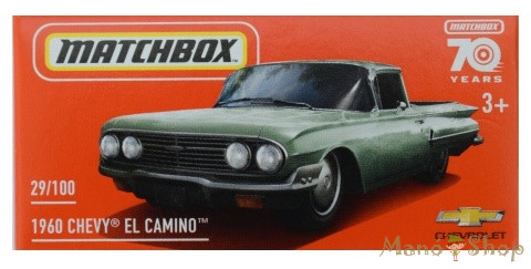 Matchbox - 1960 Chevy El Camino - Kisautó Papírdobozban