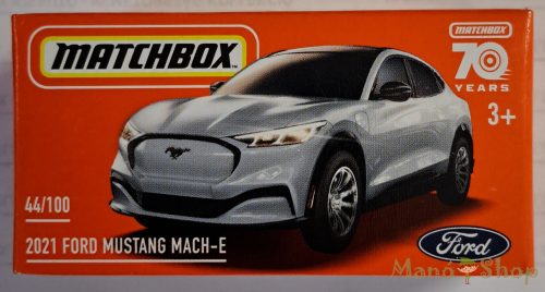 Matchbox - 2021 Ford Mustang Mach-E - kisautó papírdobozban