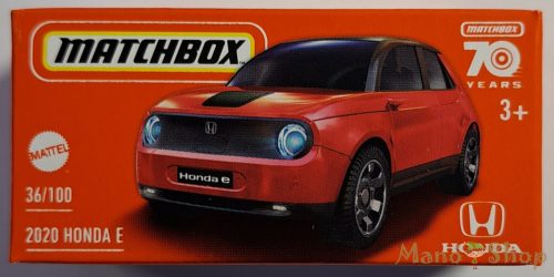 Matchbox - 2020 Honda E - kisautó papírcsomagban