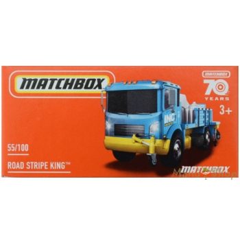 Matchbox - Road Stripe King - Kisautó papírdobozban
