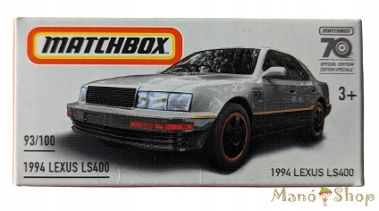 Matchbox - 1994 Lexus LS400 - Kisautó Papírdobozban