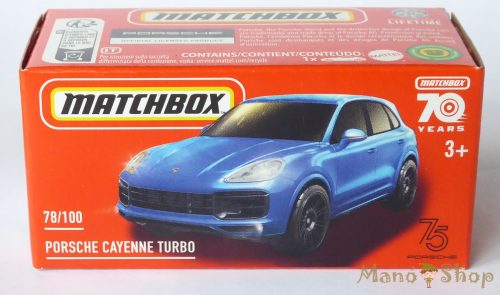 Matchbox - Porsche Cayenne Turbo - Kisautó papírdobozban
