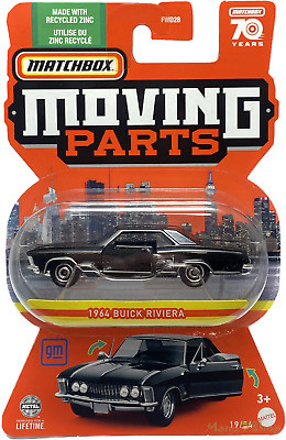 Matchbox Moving Parts - 1964 Buick Riviera - nyitható kisautó