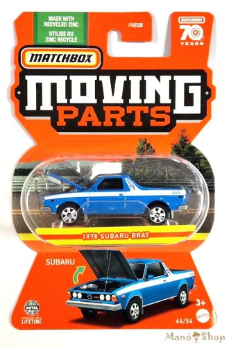 Matchbox Moving Parts - 1978 Subaru Brat - nyitható kisautó