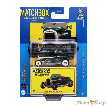   Matchbox Collectors - 1932 Ford Model Roadster - Gyűjtői kisautó