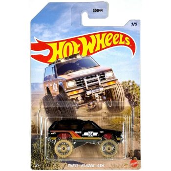 Hot Wheels: Mud Runners: Chevy Blazer 4X4 kisautó 1/5