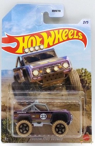Hot Wheels: Mud Runners: Custom Ford Bronco kisautó 2/5