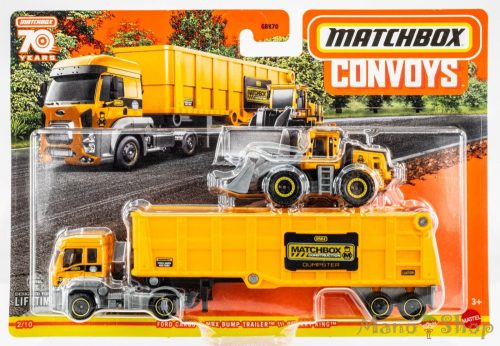 Matchbox Convoy - Ford Cargo & MBX Dumb Trailer /// Quarry King