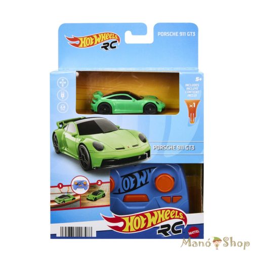 Hot Wheels Távirányítós kisautó -Porsche 911 GT3