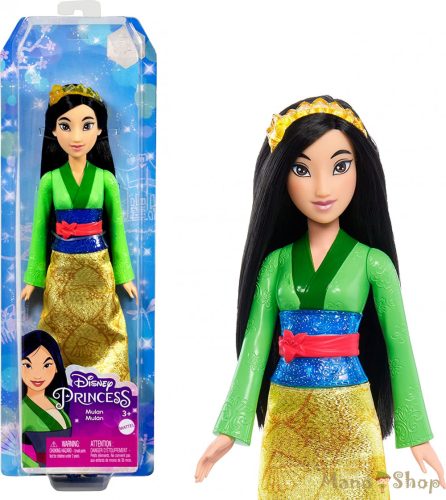 Disney hercegnők - Csillogó hercegnő baba - Mulan