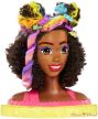 Barbie - Fésülhető babafej Szívárvány tincsekkel