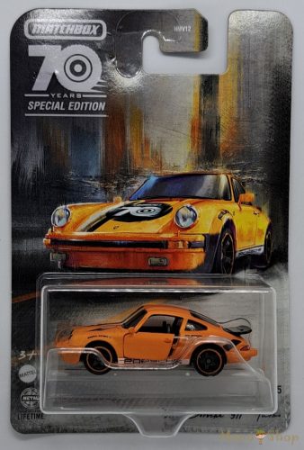 Matchbox 70. évfordulós Moving Parts - '80 Porsche 911 Turbo - Nyitható Kisautó