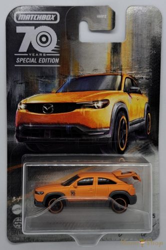 Matchbox 70. évfordulós Moving Parts - 2021 Mazda MX-30 - Nyitható Kisautó