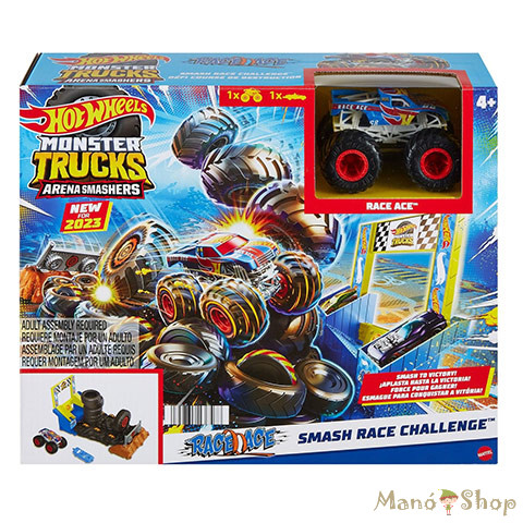 Hot Wheels - Monster Trucks Live Aréna játékszett - Smash Race Challenge