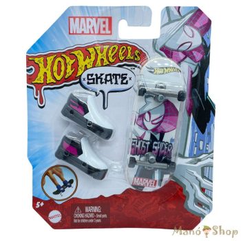 Hot Wheels Skate - Fingerboard Cipővel Ghost Spider