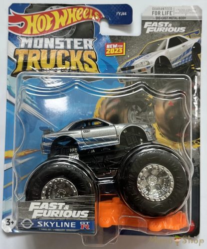 Hot Wheels - Monster Trucks - Fast & Furious Nissan Skyline GTR